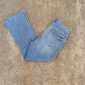 LOFT Women's High Waist Kick Crop Jean Size 28 | 6